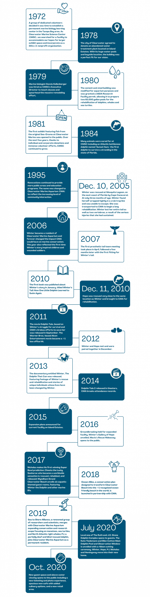 50 Years of Marine Conservation - Clearwater Marine Aquarium