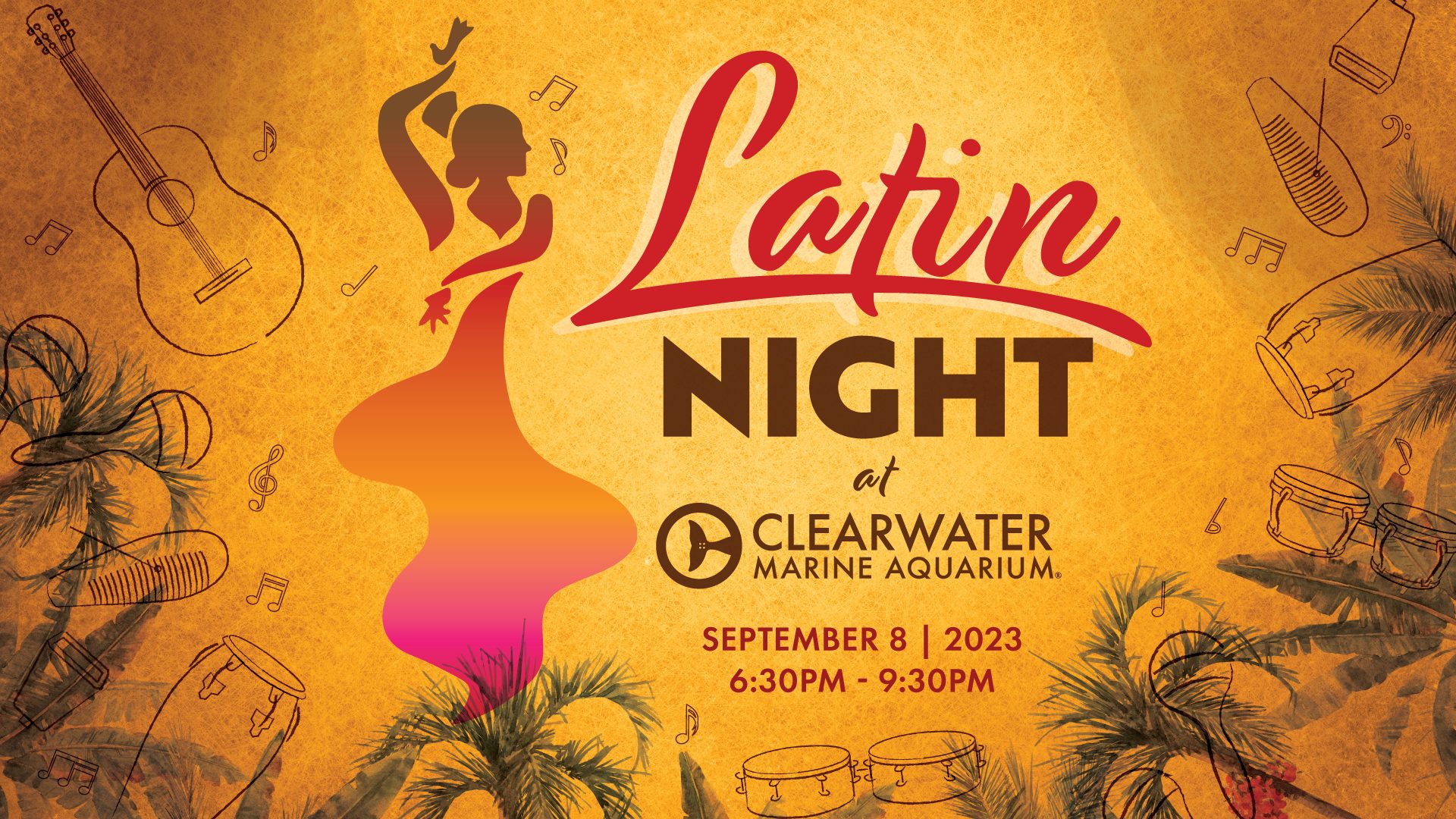 Clearwater Marine Aquarium Presents SunSips Latin Night, Sept. 8